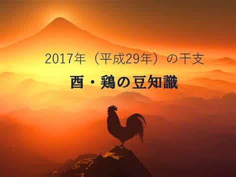 2017年 干支|2017年（平成29年）の干支～酉・鶏の豆知識 [暮らし。